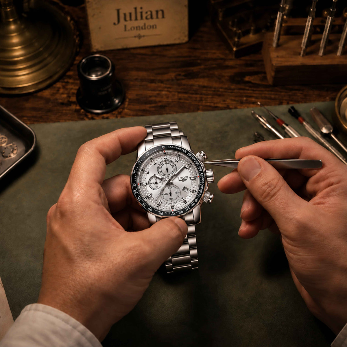 The craft behind Julian Lige watches